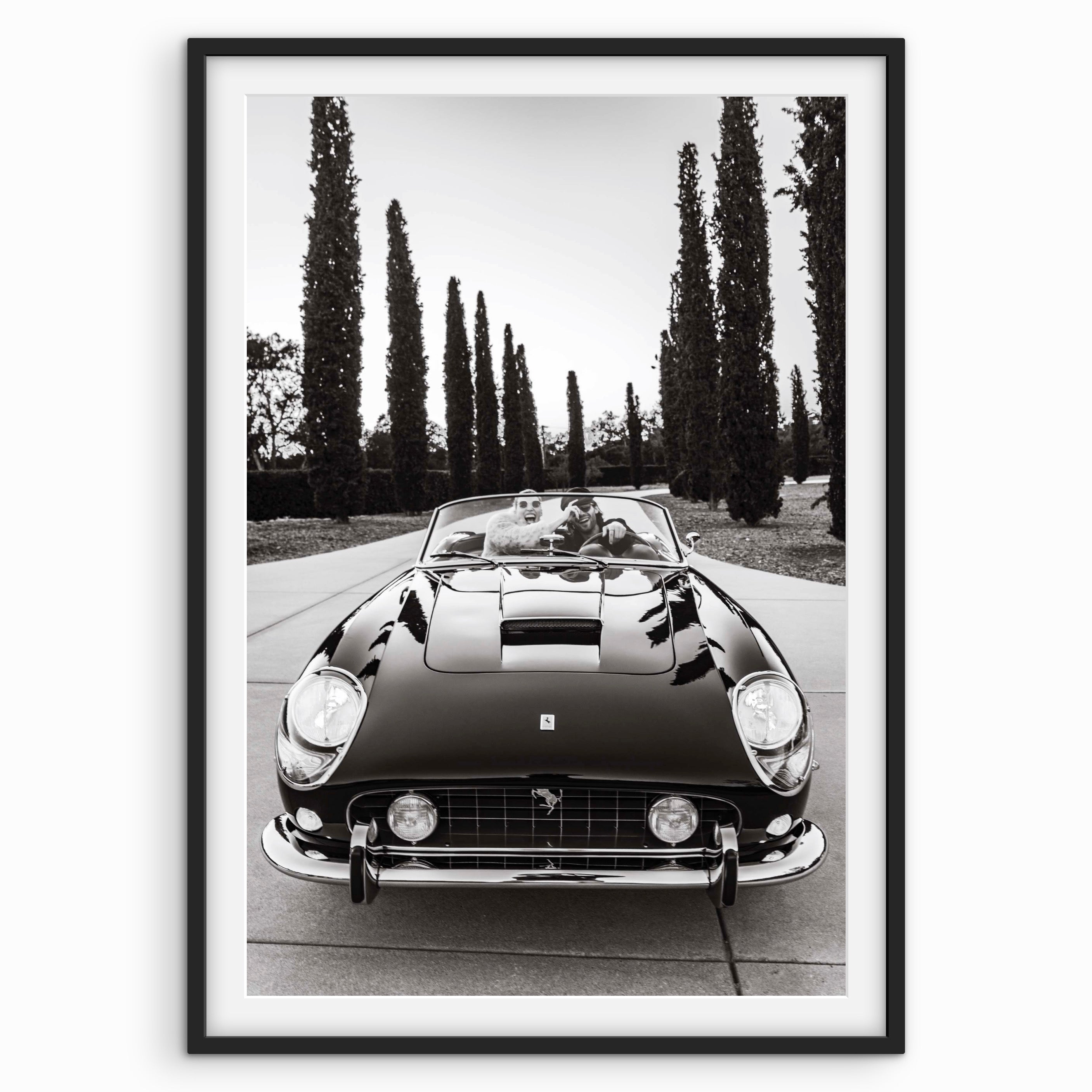 Ferrari on the town