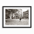 Girl Skipping, Venice Italy