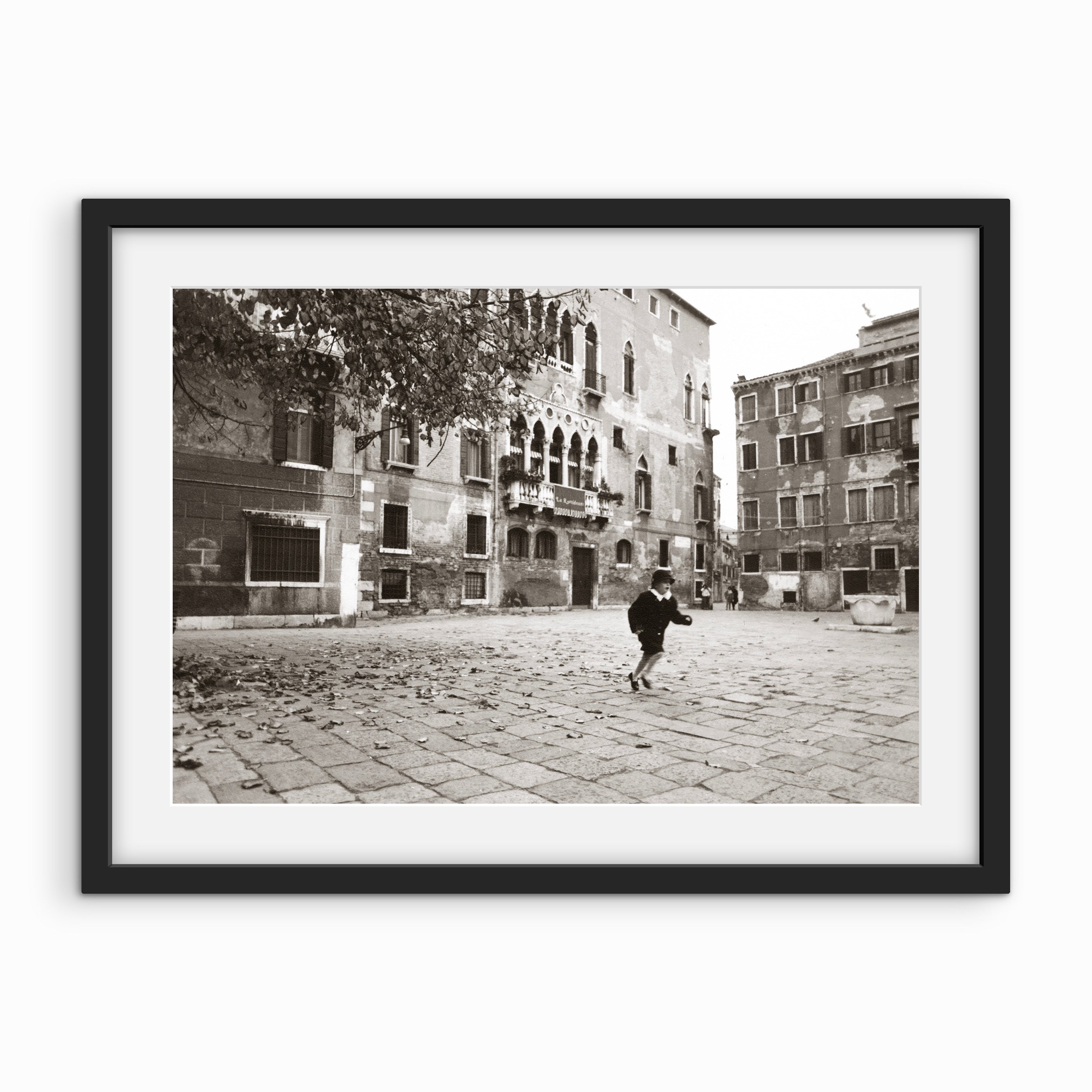 Girl Skipping, Venice Italy
