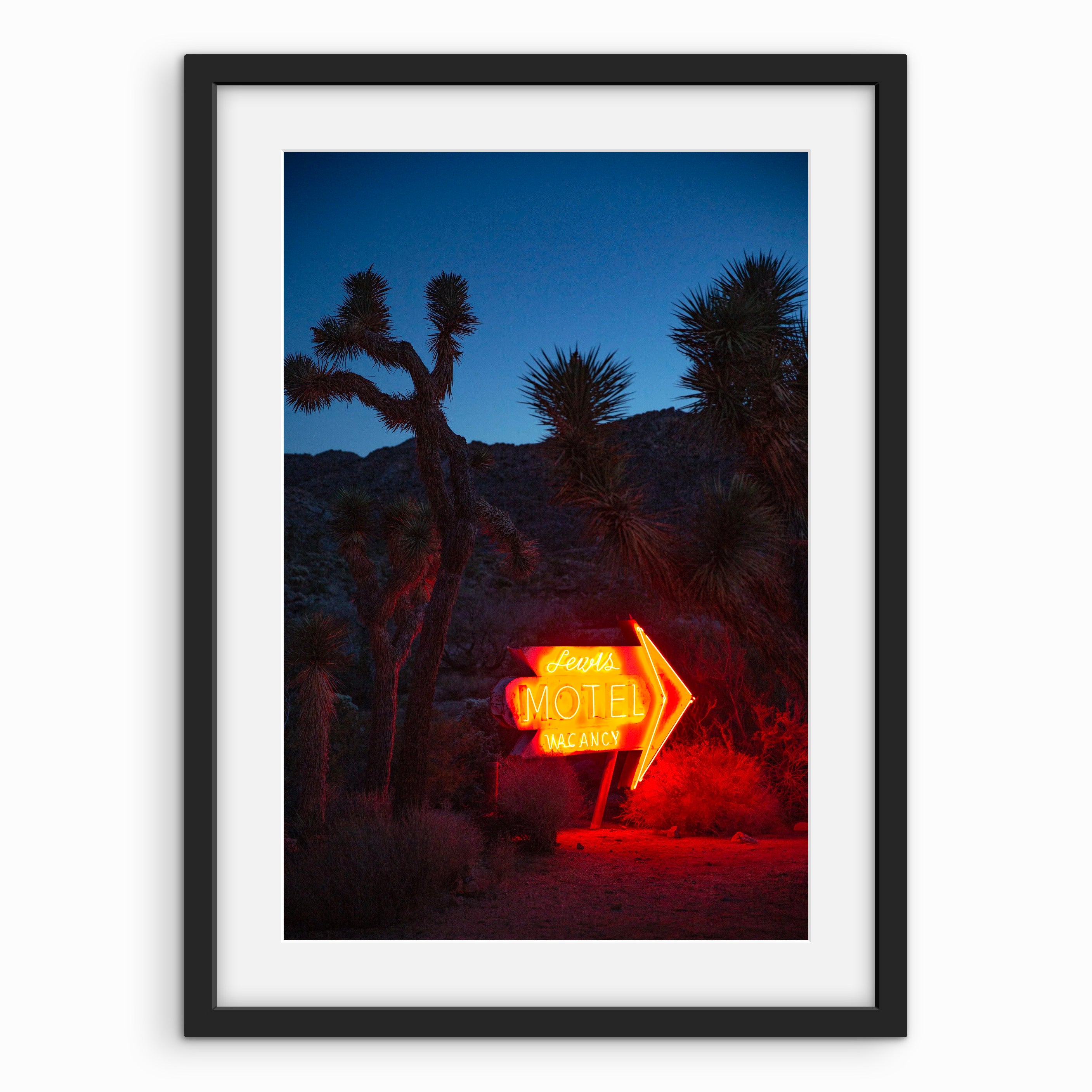 Lewis Motel Sunset
