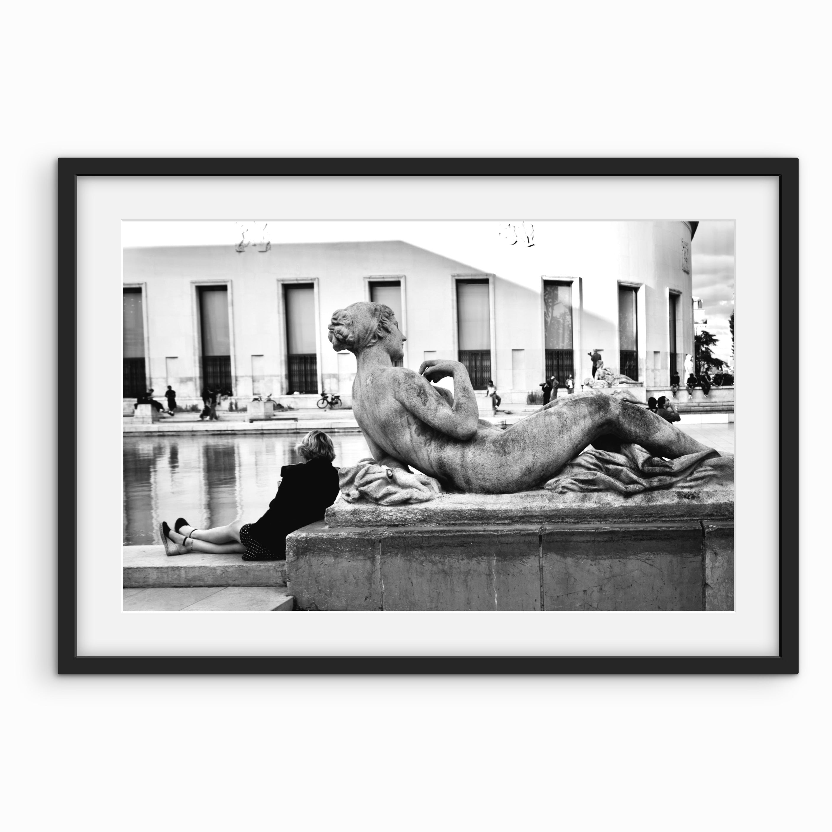 Parisian Woman with Sculpture